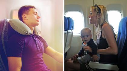 Man divides opinion after refusing to give up plane seat for mum and baby