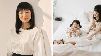 Marie Kondo says she's 'given up' keeping her home tidy