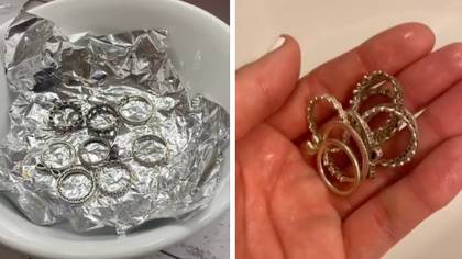 Woman shows how to make Pandora rings look shiny again in minutes