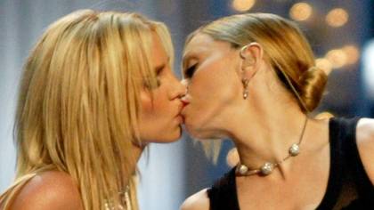 Britney Spears And Madonna 'Recreated' VMAs Kiss At Her Wedding