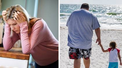 Woman divides opinion after saying it's exhausting parenting with an obese partner
