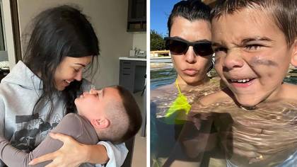 Kourtney Kardashian says she kept son Reign’s hair after he cut it for first time