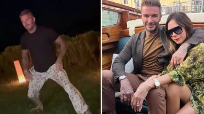 Romeo Beckham Begs Mum To Change Cheeky Caption On Clip Of David