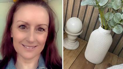 Woman Makes Stunning Vase With Fabric Softener Bottle