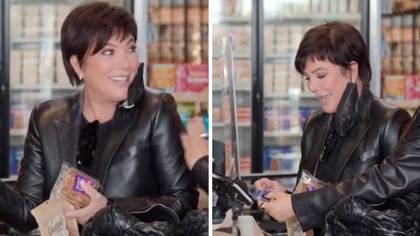 Kris Jenner Struggles To Work A Card Machine As She Goes Grocery Shopping For The First Time