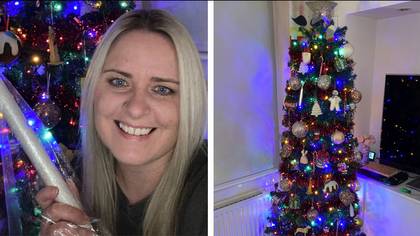 Mum shares incredible hack to decorate her Christmas tree in minutes
