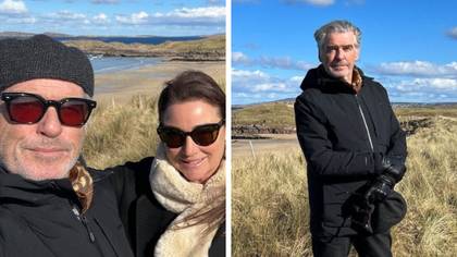 Pierce Brosnan shares loved-up photo with wife Keely Shaye
