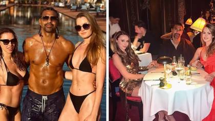 David Haye breaks silence on 'throuple' claims with Una Healy and girlfriend