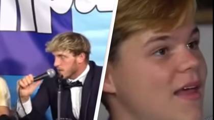 Stunned Logan Paul Shakes Kid’s Hand After He Tells Him How Much He’s Earned From YouTube