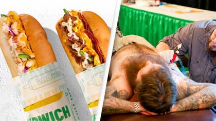 Subway Is Offering Free Sandwiches For Life To Anyone Who Gets Footlong Tattoo