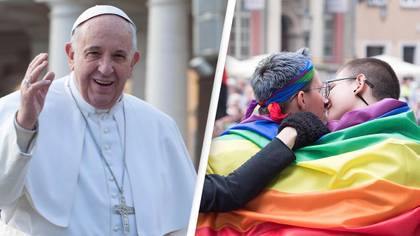 Pope Francis slams anti-LGBT laws as he says being homosexual is 'not a crime'