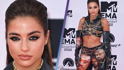 Israeli singer Noa Kirel hits out at Kanye West with her MTV EMAs outfit