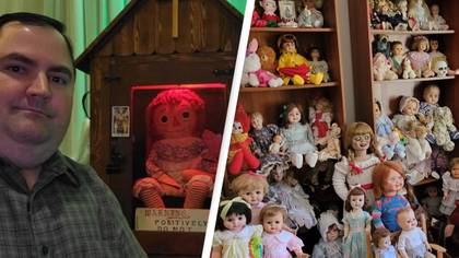 Haunted doll collector willingly accepted doll that 'scratched' and caused 'violent nightmares'