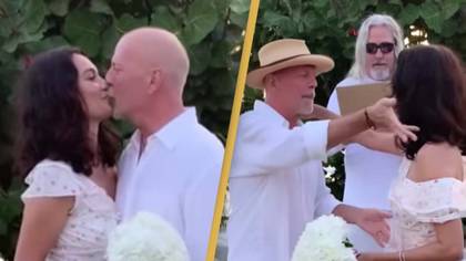 Bruce Willis' wife shares vow renewal video to celebrate wedding anniversary