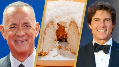 Tom Hanks says his ideal 'last meal' would include the famous 'Tom Cruise cake'