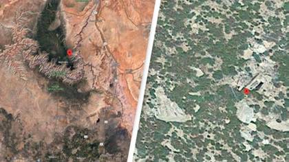 Ancient doorway in the Grand Canyon spotted on Google Earth could be sign of aliens