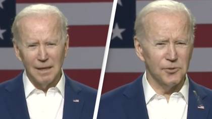 A Bird Pooped On Joe Biden During His Speech