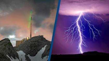 Scientists are shooting lightning out of the sky using lasers