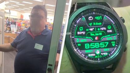 Man criticised after he tears into worker for closing store one minute early