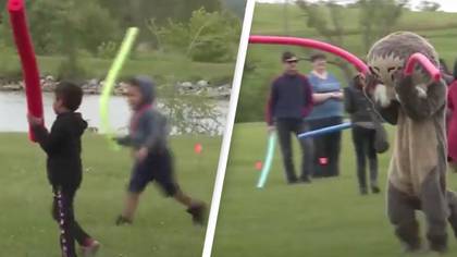 Hundreds Of People Enter Pool Noodle Fight Over The Name 'Josh' For Second Time