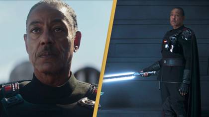 Mandalorian star Giancarlo Esposito says he practiced lightsaber fighting with a broomstick