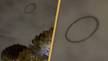 People saw 'disturbing' black ring that hovered above Disneyland in California