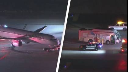 Plane crashes into passenger bus at LAX airport