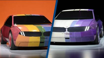 BMW unveils amazing new car that can change color whenever you want