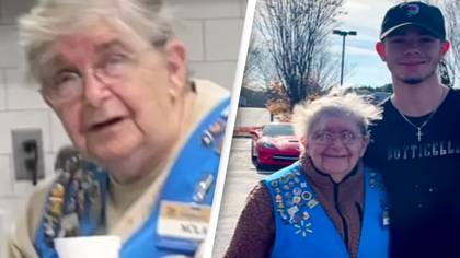 TikToker raises further $80,000 for elderly Walmart worker he raised $100,000 for after she refused to retire