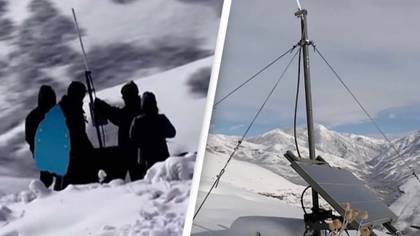 Mysterious antennas are appearing in Utah's mountains and officials have no idea what they are