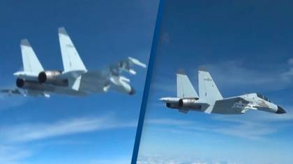 Chinese fighter jet nearly smashes into US plane in tense encounter