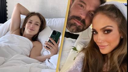 J.Lo Shows Her Wedding Ring In Make Up Free Selfie After Tying Knot With Ben Affleck