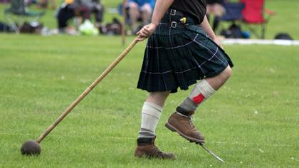 Man killed after being hit by rogue hammer thrown at Scottish highland game