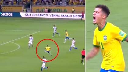 You May Have Missed Philippe Coutinho Rolling Back The Years With Outrageous Goal From Outside The Box