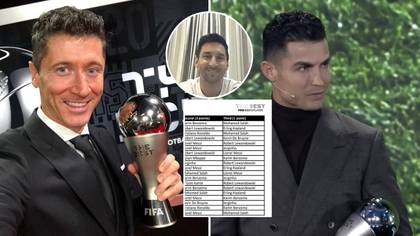 Lionel Messi, Cristiano Ronaldo And Mo Salah's Votes Revealed After Robert Lewandowski's Best FIFA Men's Player Win