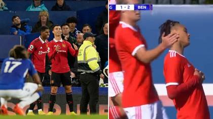 Cristiano Ronaldo’s new Man United celebration has already been copied by a Benfica player