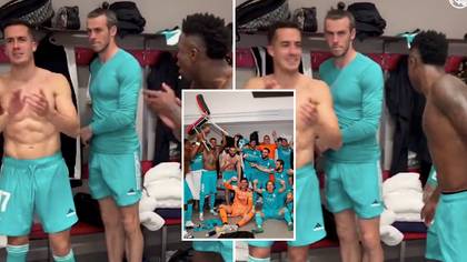 Gareth Bale Looked Unbelievably Awkward In Real Madrid Dressing Room After Comeback Win Over Sevilla