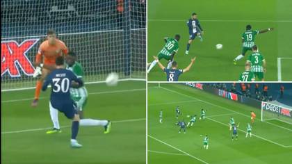 Lionel Messi scores wonderful outside-of-the-boot goal vs Maccabi Haifa, he makes it look so easy