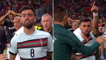 Bruno Fernandes Completely Lost His S**t With Switzerland, Appeared To Shout 'F**k You'