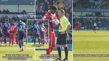 Wycombe defender Ryan Tafazolli shows how to get into opponent's head when taking a penalty