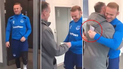 The Wholesome Moment When Paul Gascoigne Gave Wayne Rooney £40 When They Met In 2018