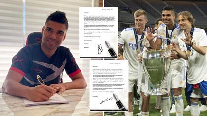 Luka Modric and Toni Kroos have both sent Casemiro a farewell letter and it's emotional reading