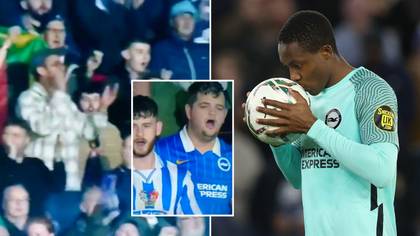 Brighton fans sang Enock Mwepu's song for 12 minutes straight, totalling 200 times during incredible tribute