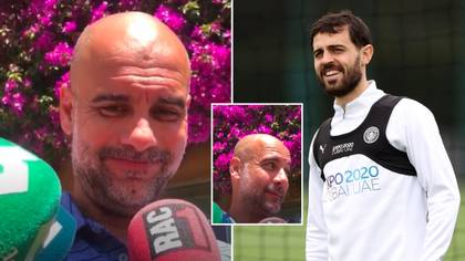 Pep Guardiola Nearly Burst Out Laughing After Being Asked About Bernardo Silva Transfer