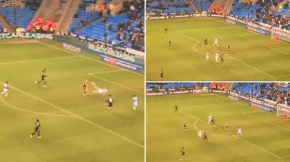 Andy Carroll Scores Two Of The Greatest Offside Goals You'll Ever See In The Space Of Two Minutes