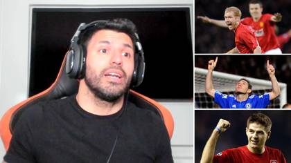 Sergio Aguero Has Given An Interesting Answer In The Paul Scholes, Steven Gerrard And Frank Lampard Debate