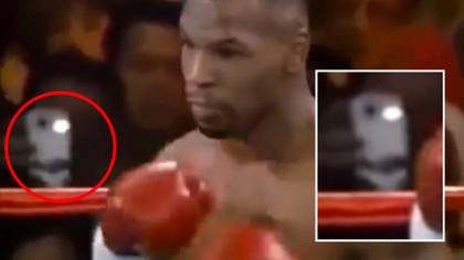Boxing fans are convinced there's a 'time traveller' in 1995 Mike Tyson fight video