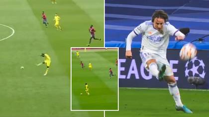 You May Have Missed Antonio Rudiger Trying To Copy Luka Modric's Outside The Boot Pass