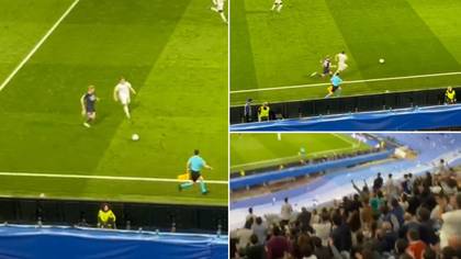 Fan Captures The Moment 36-Year-Old Luka Modric Outpaces Kevin De Bruyne, Real Madrid Fans Loved It