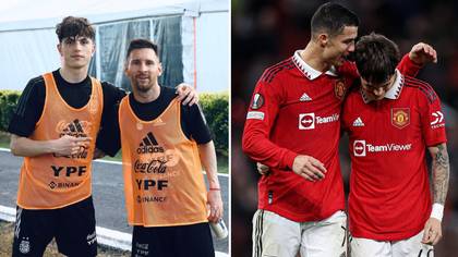 Man United starlet Alejandro Garnacho cannot make his mind up on whether Lionel Messi or Cristiano Ronaldo is the 'GOAT'